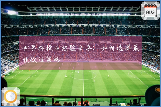 世界杯投注经验分享：如何选择最佳投注策略