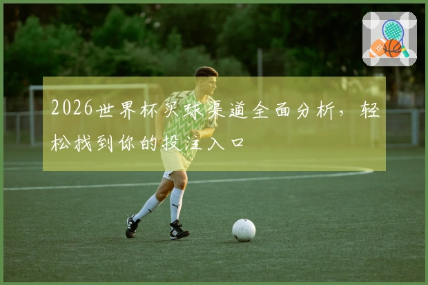 2026世界杯买球渠道全面分析，轻松找到你的投注入口